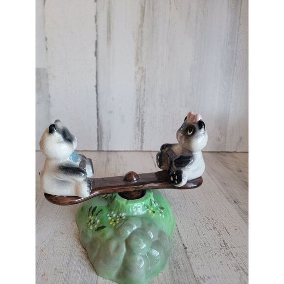 Unique cat‎ wind up musical seesaw play figure - Picture 2 of 5